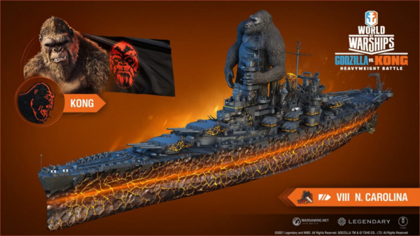В World of Warships появятся камуфляжи по мотивам «Годзиллы против Конга» — EcoGamer В World of Warships появятся камуфляжи по мотивам «Годзиллы против Конга» — EcoGamer