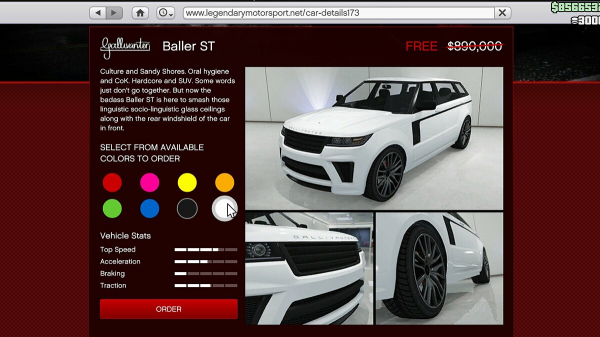 Gallivanter Baller ST — новое авто можно забрать бесплатно в GTA Online Gallivanter Baller ST — новое авто можно забрать бесплатно в GTA Online