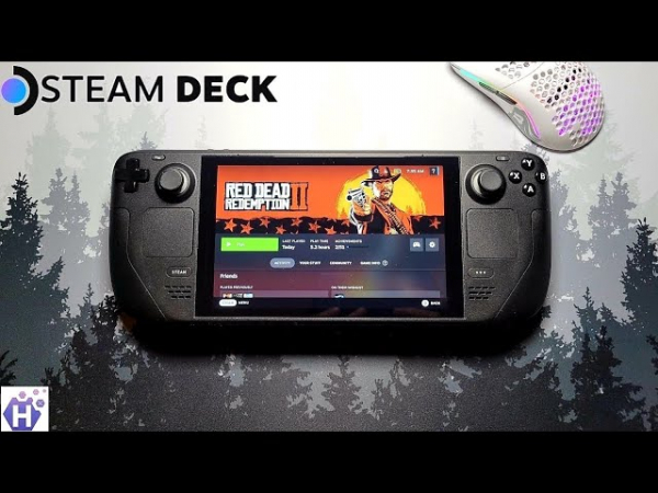Фанат запустил RDR 2 на Steam Deck на высоких настройках Фанат запустил RDR 2 на Steam Deck на высоких настройках