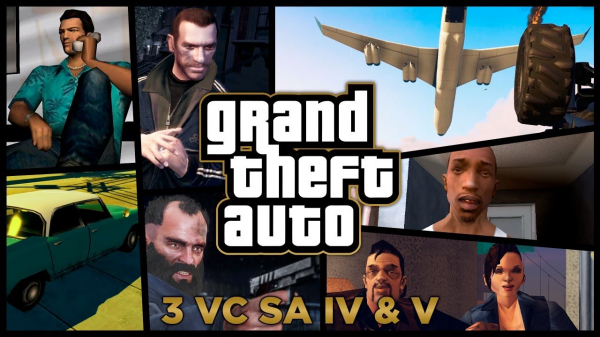 Ютубер прошел пять частей GTA за 70 часов Ютубер прошел пять частей GTA за 70 часов