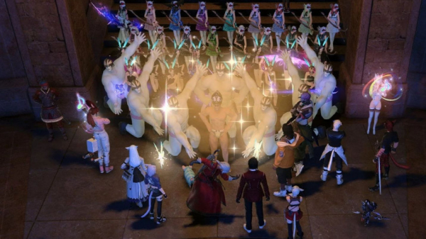 Вход на ролевой сервер Final Fantasy XIV перекрыли кошкодевочками и гигантами — EcoGamer Вход на ролевой сервер Final Fantasy XIV перекрыли кошкодевочками и гигантами