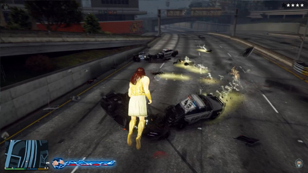 Моддер добавил Зевса в GTA 5 Моддер добавил Зевса в GTA 5