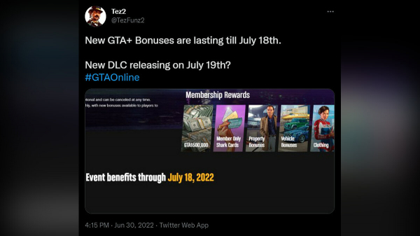 Слух: большое DLC для GTA Online может выйти в ближайшее время Слух: большое DLC для GTA Online может выйти в ближайшее время