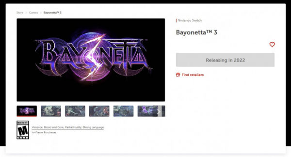 Насилие и частичная нагота — Bayonetta 3 выдали возрастной рейтинг — EcoGamer Насилие и частичная нагота — Bayonetta 3 выдали возрастной рейтинг — EcoGamer