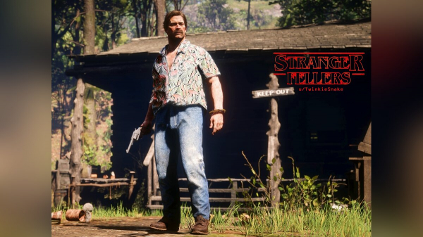 «Лицо со шрамом», CJ и Линк из The Legend of Zelda — лучшие косплеи в Red Dead Online «Лицо со шрамом», CJ и Линк из The Legend of Zelda — лучшие косплеи в Red Dead Online