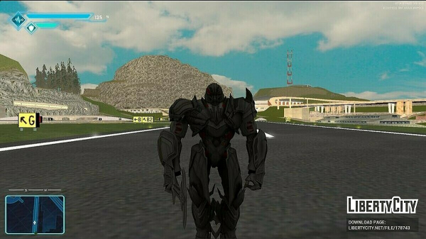 Мод добавляет Мегатрона из «Трансформеров» в GTA San Andreas Мод добавляет Мегатрона из «Трансформеров» в GTA San Andreas