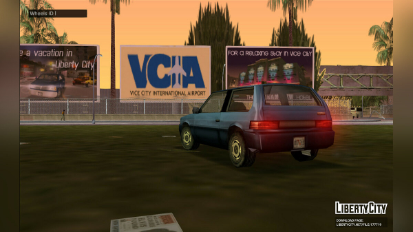 Моддер добавляет в GTA Vice City авто в стиле игры Моддер добавляет в GTA Vice City авто в стиле игры