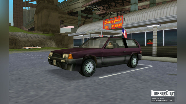 Моддер добавляет в GTA Vice City авто в стиле игры Моддер добавляет в GTA Vice City авто в стиле игры