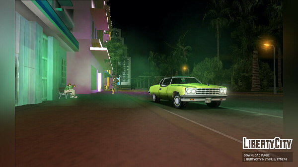 Моддер добавляет в GTA Vice City авто в стиле игры Моддер добавляет в GTA Vice City авто в стиле игры