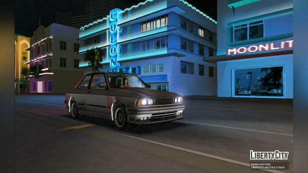 Моддер добавляет в GTA Vice City авто в стиле игры Моддер добавляет в GTA Vice City авто в стиле игры