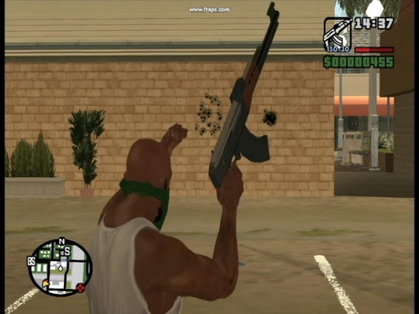 Мод улучшает оружие в GTA San Andreas Мод улучшает оружие в GTA San Andreas