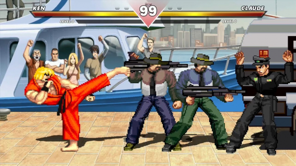 Энтузиаст добавил Клода из GTA 3 в Street Fighter Энтузиаст добавил Клода из GTA 3 в Street Fighter