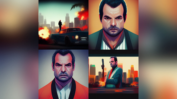 Нейросеть рисует героев GTA, Red Dead Redemption и Bully по описанию Нейросеть рисует героев GTA, Red Dead Redemption и Bully по описанию