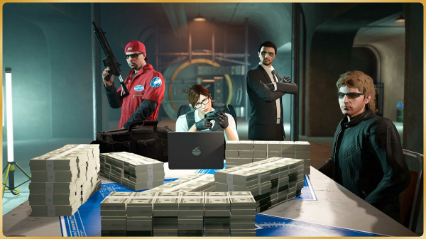 В GTA Online бонусы в ограблениях, подарочная одежда и скидки на базы В GTA Online бонусы в ограблениях, подарочная одежда и скидки на базы