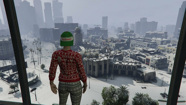 В GTA Online добавили снег, новое оружие и перестрелку В GTA Online добавили снег, новое оружие и перестрелку