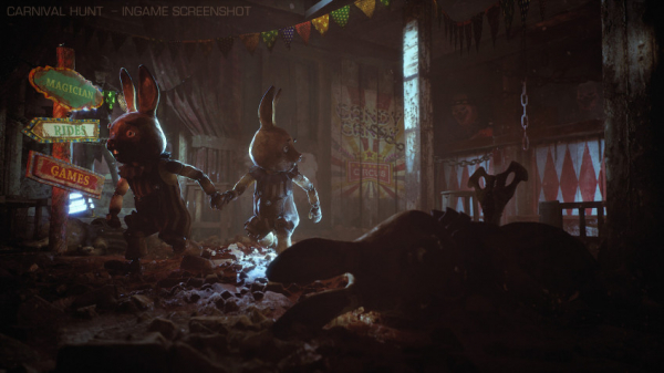 Кролики и монстры: вышел тизер мультиплеерного хоррора Carnival Hunt — EcoGamer Кролики и монстры: вышел тизер мультиплеерного хоррора Carnival Hunt — EcoGamer