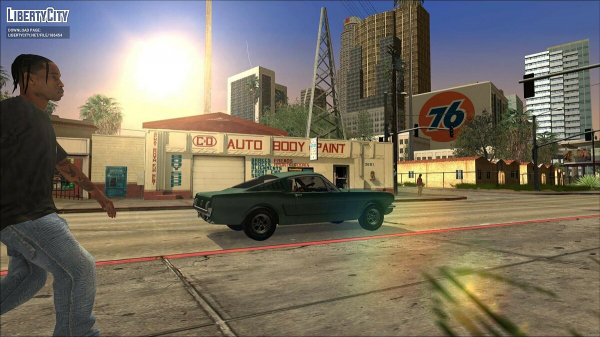 Мод добавляет вывески магазинов Лос-Анджелеса 90-х в GTA San Andreas Мод добавляет вывески магазинов Лос-Анджелеса 90-х в GTA San Andreas