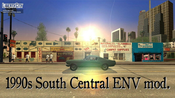 Мод добавляет вывески магазинов Лос-Анджелеса 90-х в GTA San Andreas Мод добавляет вывески магазинов Лос-Анджелеса 90-х в GTA San Andreas