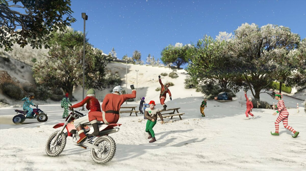 В GTA Online отключили снег и добавили оружейный фургон В GTA Online отключили снег и добавили оружейный фургон