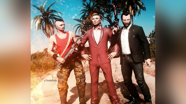 Джейсон Стэйтем, Курт Кобейн и Бамблби — лучшие косплеи в GTA Online Джейсон Стэйтем, Курт Кобейн и Бамблби — лучшие косплеи в GTA Online