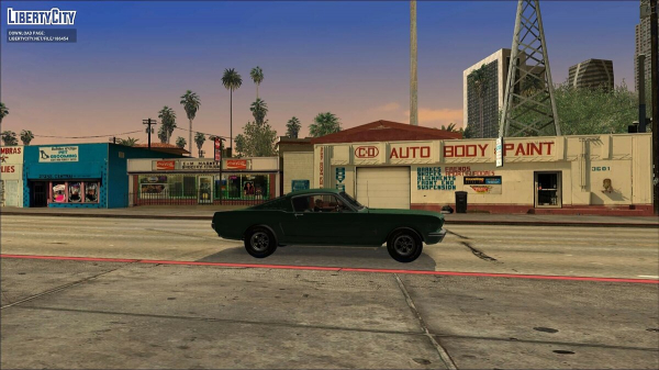 Мод добавляет вывески магазинов Лос-Анджелеса 90-х в GTA San Andreas Мод добавляет вывески магазинов Лос-Анджелеса 90-х в GTA San Andreas