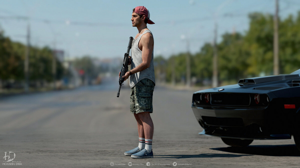 Художник создал высококачественную 3D-модель Джейсона из GTA 6 Художник создал высококачественную 3D-модель Джейсона из GTA 6