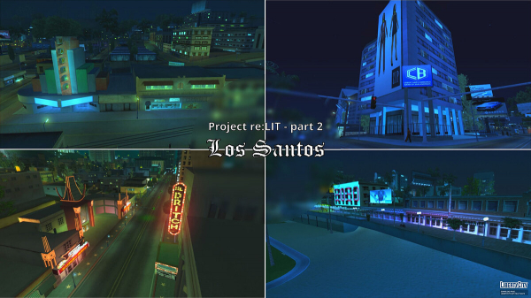 Мод улучшает освещение Лос-Сантоса в GTA San Andreas Мод улучшает освещение Лос-Сантоса в GTA San Andreas