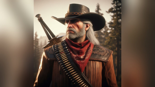 ИИ показал, что если бы Йеннифэр и Геральт попали в мир Red Dead Redemption ИИ показал, что если бы Йеннифэр и Геральт попали в мир Red Dead Redemption