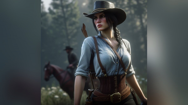 ИИ показал, что если бы Йеннифэр и Геральт попали в мир Red Dead Redemption ИИ показал, что если бы Йеннифэр и Геральт попали в мир Red Dead Redemption