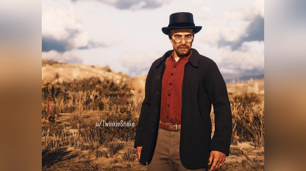 В Red Dead Redemption 2 воссоздали Уолтера из сериала «Во все тяжкие» В Red Dead Redemption 2 воссоздали Уолтера из сериала «Во все тяжкие»