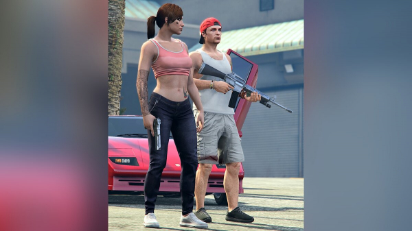 В GTA Online воссоздали Джейсона и Люсию из GTA 6 В GTA Online воссоздали Джейсона и Люсию из GTA 6