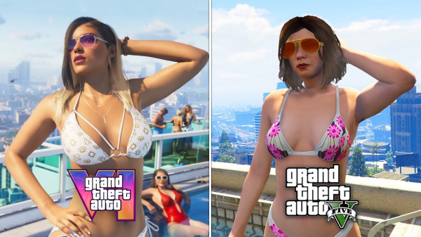 Появилось детальное сравнение GTA 6 с GTA 5 - физика, NPC, здания, животные и транспорт Появилось детальное сравнение GTA 6 с GTA 5 - физика, NPC, здания, животные и транспорт