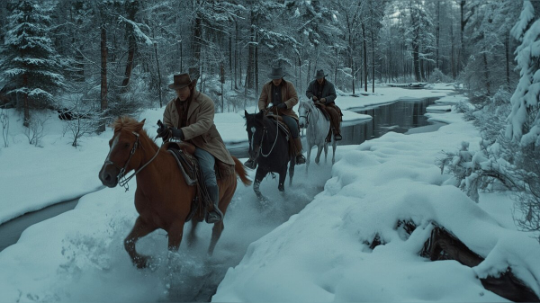 ИИ показал, каким мог бы быть фильм по Red Dead Redemption в стиле вестерна 50-х годов ИИ показал, каким мог бы быть фильм по Red Dead Redemption в стиле вестерна 50-х годов