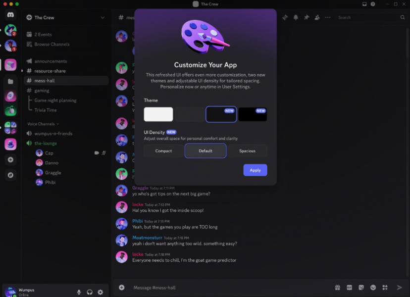 Десктопную версию Discord обновили — улучшили интерфейс и переработали оверлей в играх Галерея Десктопную версию Discord обновили — улучшили интерфейс и переработали оверлей в играх - 3 фото