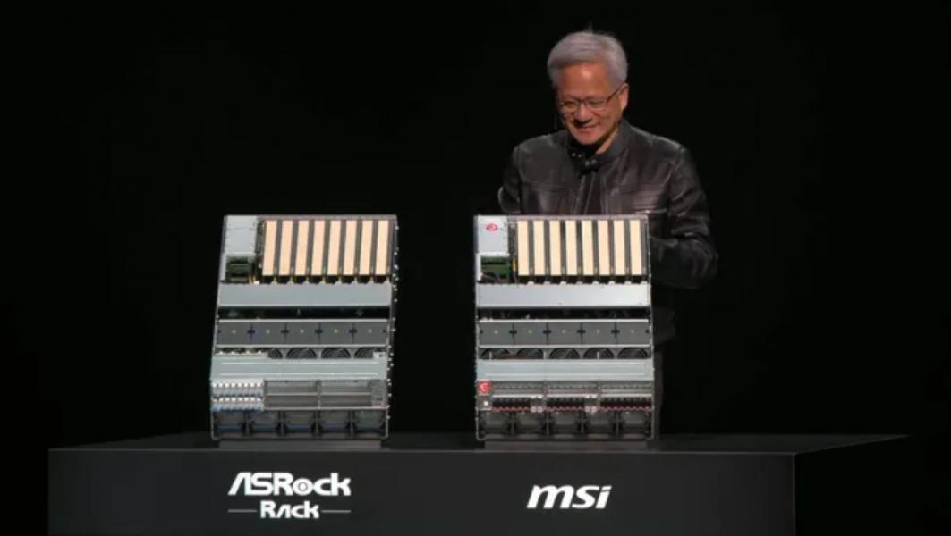Потянет даже Crysis — Дженсен Хуанг похвастался мощностями Nvidia RTX Pro Server Потянет даже Crysis — Дженсен Хуанг похвастался мощностями Nvidia RTX Pro Server