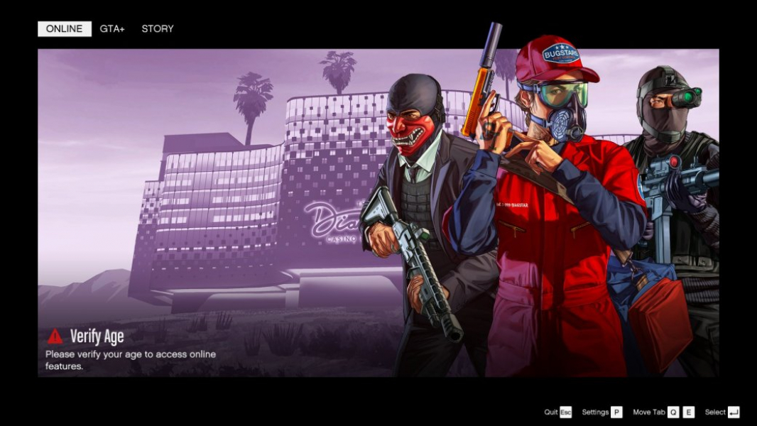Инсайдер показал, как выглядит меню проверки возраста в GTA Online Галерея Инсайдер показал, как выглядит меню проверки возраста в GTA Online - 2 фото